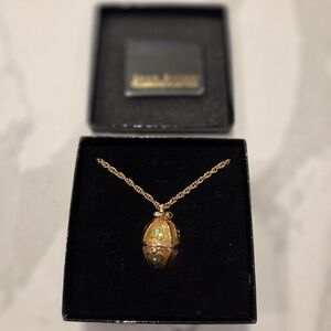 Joan Rivers Enamel Egg Necklace